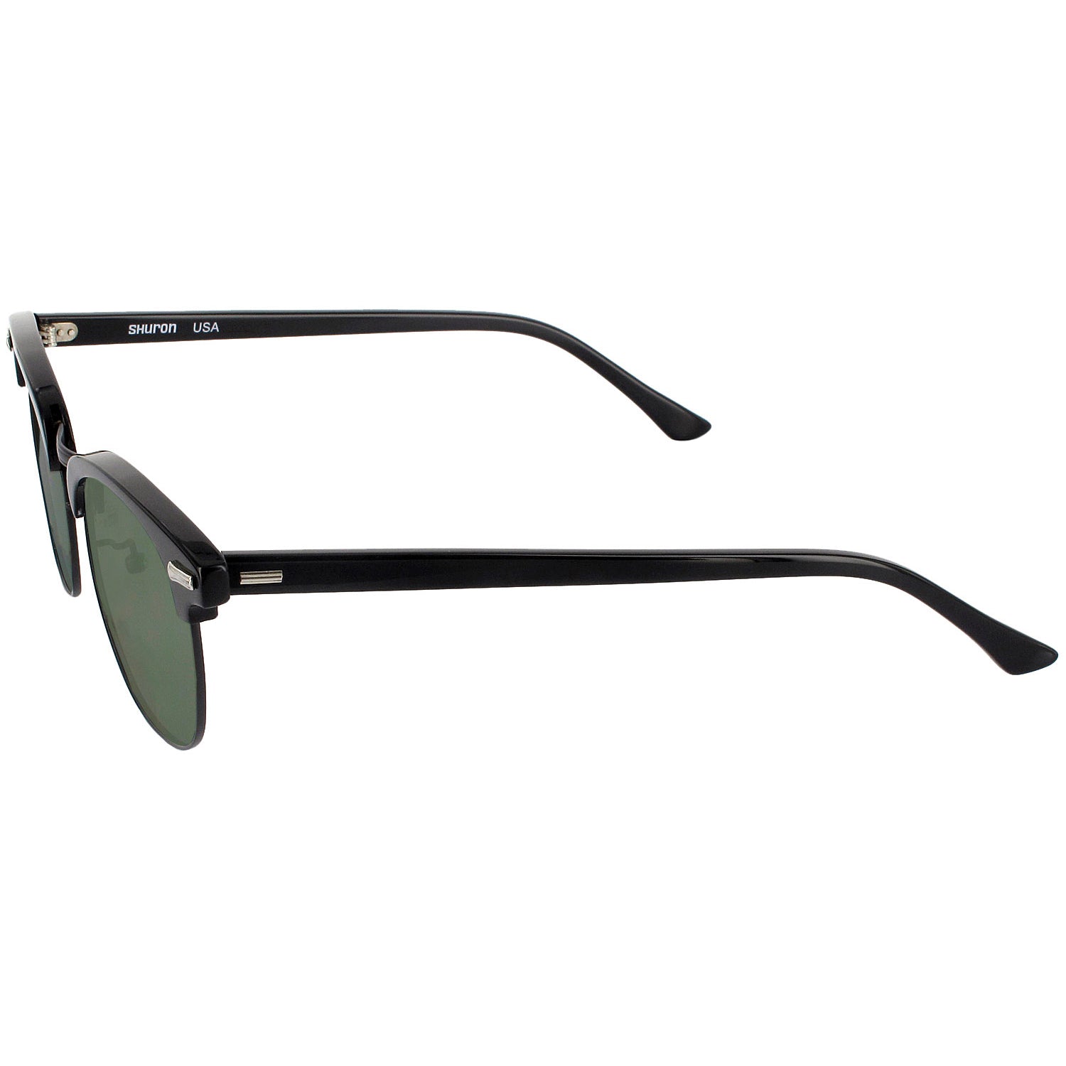 Black with Black Shuron Ronsir 52 (Mens XL Fit) Progressive