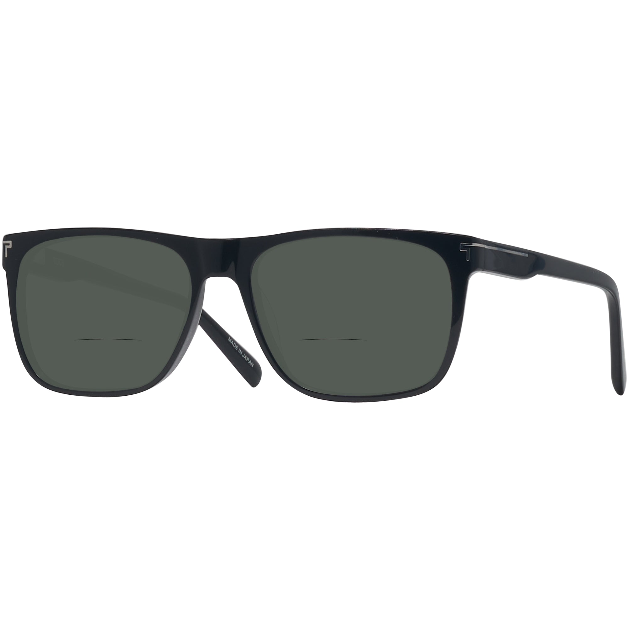 TUMI black aviator sunglasses Tumi-De Rigo Rem Sunglasses Color Black-Made in Japan-  main image 2