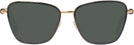 Butterfly Black Versace 1292 Progressive No-Line Reading Sunglasses View #2