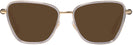 Butterfly Grey Transparent  Versace 1292 Progressive No-Line Reading Sunglasses View #2