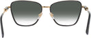 Butterfly Black Versace 1292 w/ Gradient Bifocal Reading Sunglasses View #4