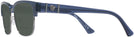 Cat Eye Blue Transparent Versace 3348 Bifocal Reading Sunglasses View #3