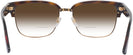 Cat Eye Havana Versace 3348 w/ Gradient Bifocal Reading Sunglasses View #4