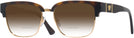 Cat Eye Havana Versace 3348 w/ Gradient Bifocal Reading Sunglasses View #1