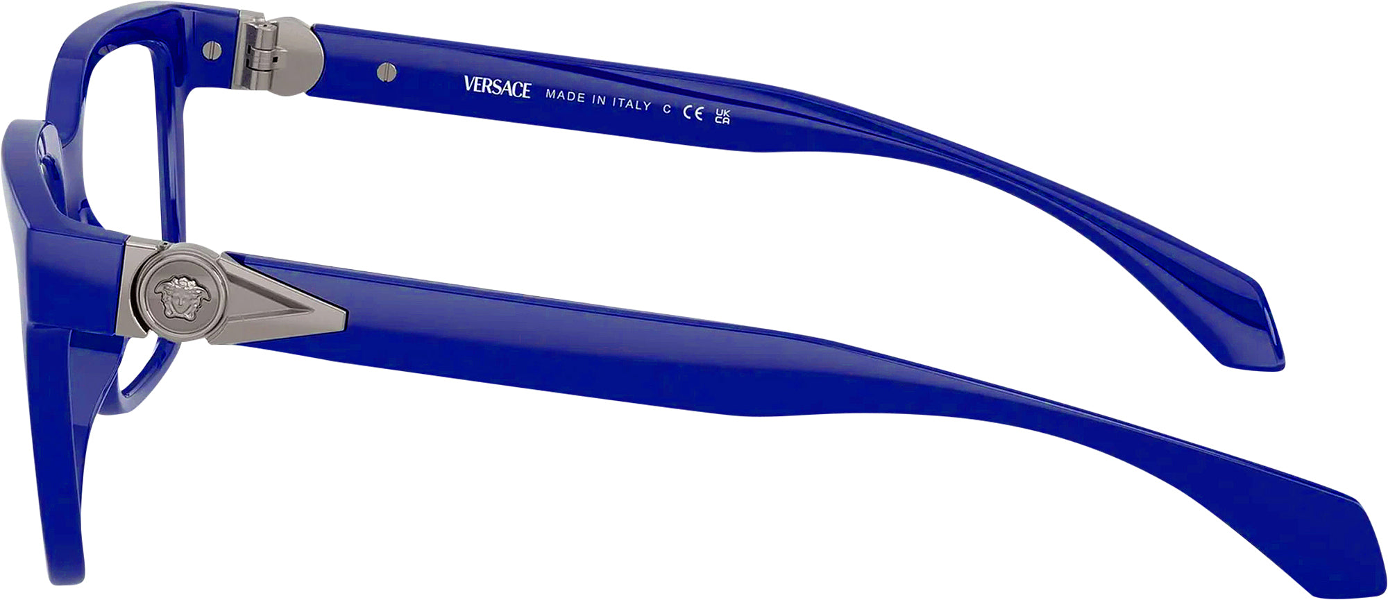 ★未使用品★VERSACE★Blue★ダウン★ Solid Blue Versace 3377U Computer Style Progressive