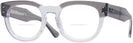 Square Grey On Transparent Ray-Ban 0298V Bifocal View #1