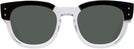 Square Black On Transparent Ray-Ban 0298V Progressive No Line Reading Sunglasses View #2