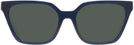 Rectangle Transparent Navy Tory Burch 2133U Progressive No-Line Reading Sunglasses View #2