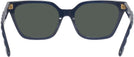 Rectangle Transparent Navy Tory Burch 2133U Progressive No-Line Reading Sunglasses View #4