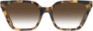 Rectangle Tokyo Tortoise Tory Burch 2133U w/ Gradient Bifocal Reading Sunglasses View #2