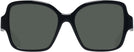 Square,Oversized Black Burberry 2374 Progressive No-Line Reading Sunglasses View #2