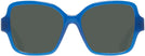 Square,Oversized Blue Burberry 2374 Progressive No-Line Reading Sunglasses View #2