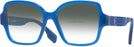Square,Oversized Blue Burberry 2374 w/ Gradient Bifocal Reading Sunglasses View #1