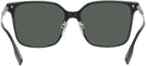 Square,Oversized Black Burberry 2376 Progressive No-Line Reading Sunglasses View #4