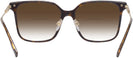 Square,Oversized Dark Havana Burberry 2376 w/ Gradient Bifocal Reading Sunglasses View #4