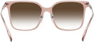 Square,Oversized Rose Burberry 2376 w/ Gradient Progressive No-Line Reading Sunglasses View #4