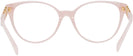Cat Eye Opal Pink Versace 3334 Single Vision Full Frame View #4