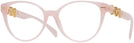 Cat Eye Opal Pink Versace 3334 Single Vision Full Frame View #1