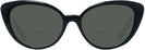 Cat Eye Black Versace 3349U Bifocal Reading Sunglasses View #2