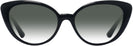 Cat Eye Black Versace 3349U w/ Gradient Progressive No-Line Reading Sunglasses View #2