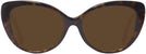 Cat Eye Dark Havana Burberry 4407 Progressive No-Line Reading Sunglasses View #2