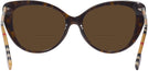 Cat Eye Dark Havana Burberry 4407 Bifocal Reading Sunglasses View #4