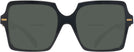 Square Black Versace 4441 Bifocal Reading Sunglasses View #2