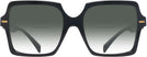 Square Black Versace 4441 w/ Gradient Bifocal Reading Sunglasses View #2