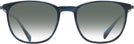 Square Striated Blue Tumi 512 w/ Gradient Progressive No Line Reading Sunglasses View #2