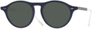 Round Blue Tod&#39;s 5188 Progressive No Line Reading Sunglasses View #1