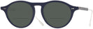 Round Blue Tod&#39;s 5188 Bifocal Reading Sunglasses View #1