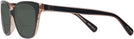 Square Black/transparent Blush Coach 6226U Bifocal Reading Sunglasses View #3