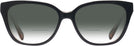 Square Black/transparent Blush Coach 6226U w/ Gradient Bifocal Reading Sunglasses View #2