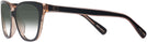 Square Black/transparent Blush Coach 6226U w/ Gradient Progressive No-Line Reading Sunglasses View #3