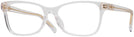 Rectangle Crystal Ralph Lauren 6233U Single Vision Full Frame View #1