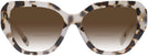 Cat Eye Tortoise Tory Burch 7194U w/ Gradient Bifocal Reading Sunglasses View #2