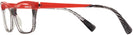 Cat Eye Black Crystal Pointille Red Alain Mikli A03037B Computer Style Progressive View #3