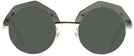 Round Black/silver Alain Mikli A04006 Progressive No Line Reading Sunglasses View #2