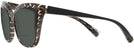 Oversized Black On Zig Zag Grey Alain Mikli A05026 Bifocal Reading Sunglasses View #3