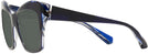 Cat Eye,Oversized,Square Denim/blue Waves Black Alain Mikli A05043 Progressive No Line Reading Sunglasses View #3