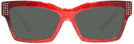 Cat Eye Rouge Noir Mikli Alain Mikli A05052B Progressive No Line Reading Sunglasses View #2