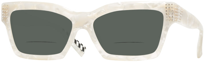 Cat Eye Blanc Mikli Alain Mikli A05052B Bifocal Reading Sunglasses View #1