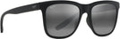 Rectangle Black/Grey Lenses Maui Jim Pehu 602 View #1