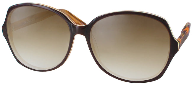 Rectangle Brown Goo Goo Eyes 856 w/ Gradient Progressive No-Line Reading Sunglasses View #1