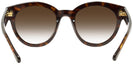 Round Tortoise Glitter Coach 8265 w/ Gradient Progressive No-Line Reading Sunglasses View #4