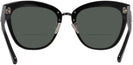 Cat Eye Black Coach 8266H Bifocal Reading Sunglasses View #4