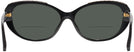 Oval Black Coach 8296U Bifocal Reading Sunglasses View #4