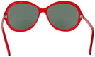 Oval Red Millicent Bryce 127 Progressive No Line Reading Sunglasses View #4