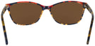 Rectangle Red Tortoise/lipstick Millicent Bryce 146 Progressive No Line Reading Sunglasses View #4