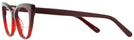 Cat Eye Ruby Red Millicent Bryce 167 Bifocal View #3